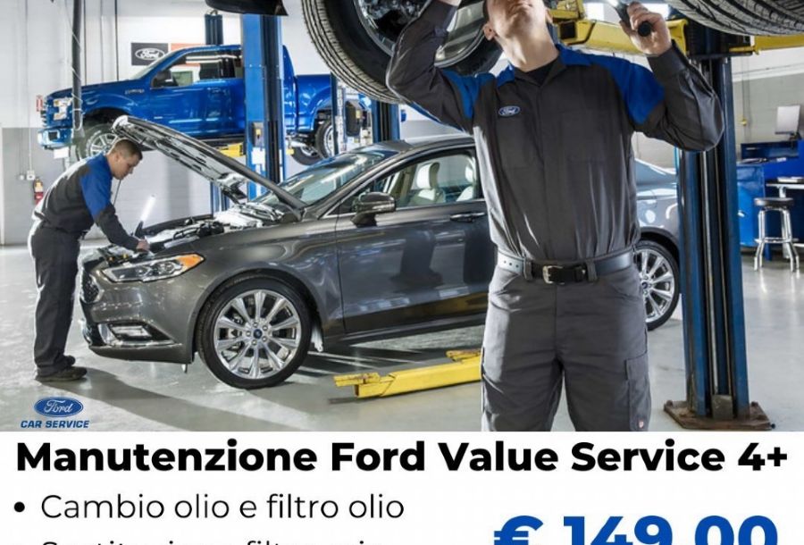 Manutenzione Ford Value Service 4+